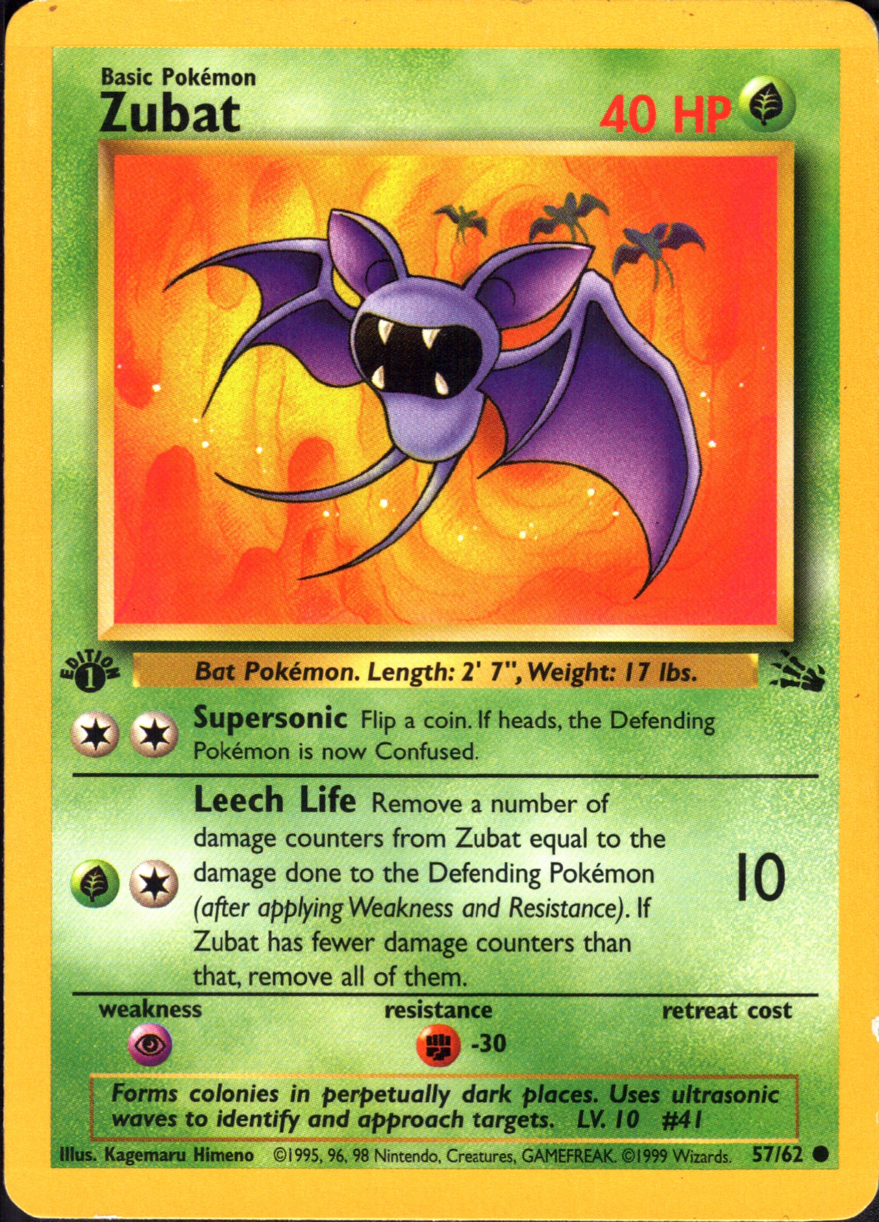 Zubat - 1st Edition Zubat - 1st Edition